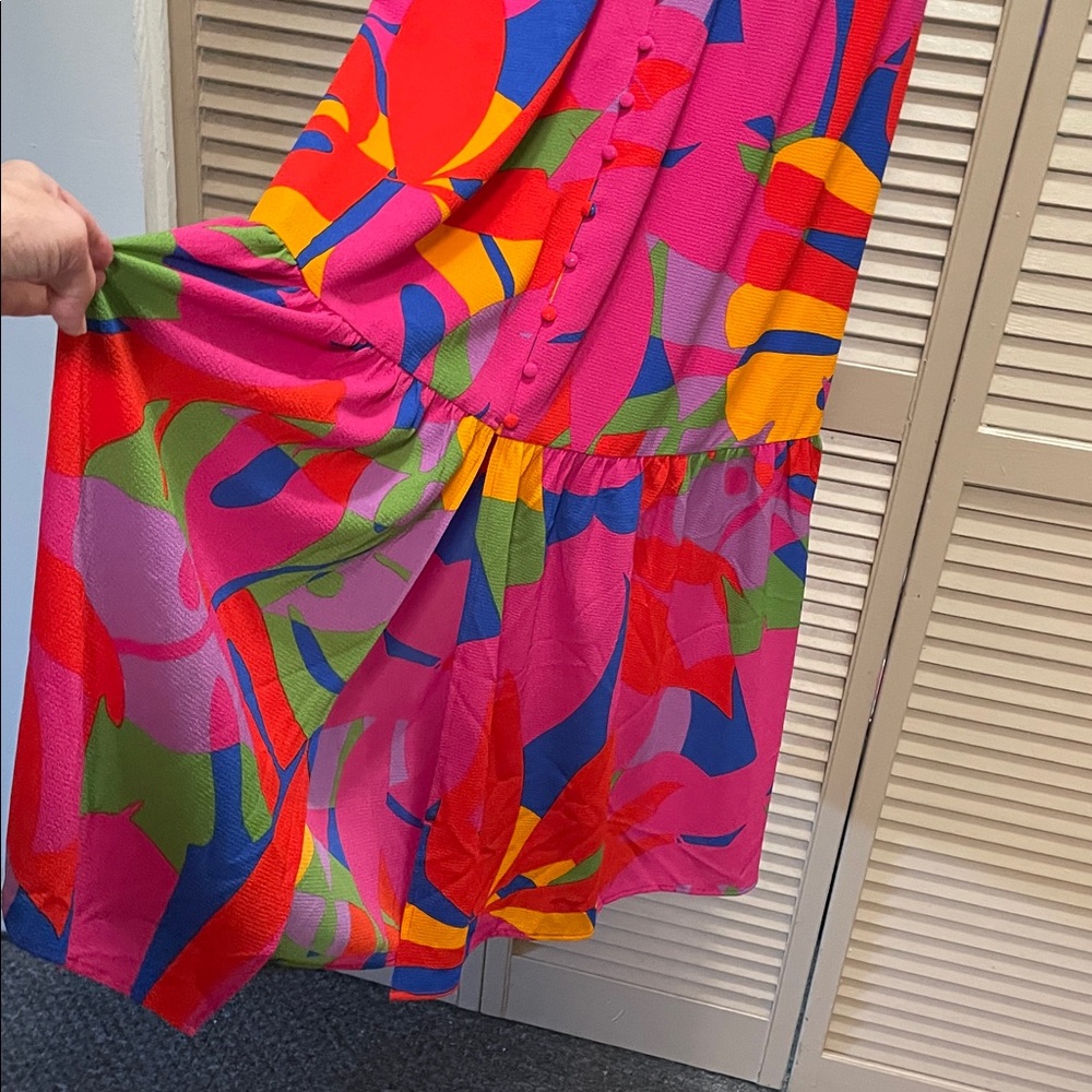 Sugarlips Pink and Multicolor Dress - Picture 4 of 5